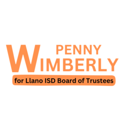 Penny Wimberly for Llano ISD Board of Trustees